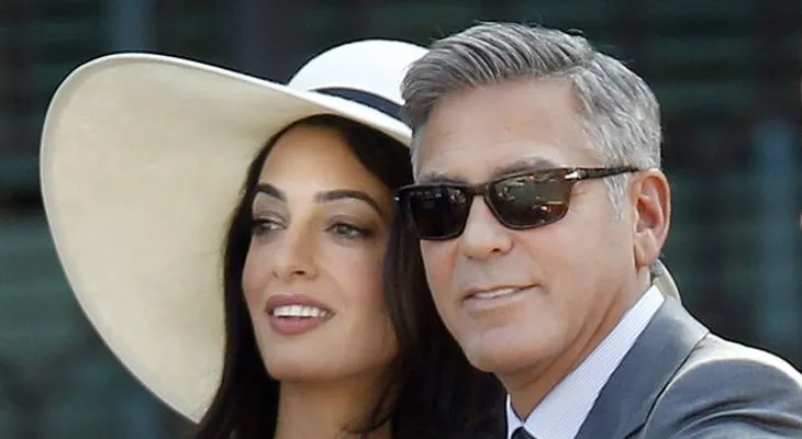 Clooney Alamuddin se casan ahora por lo civil 