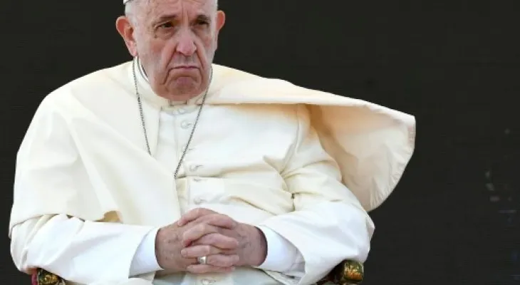 Papa Francisco pidiendo perdón a los chileños: "No supimos escuchar y reaccionar a tiempo"