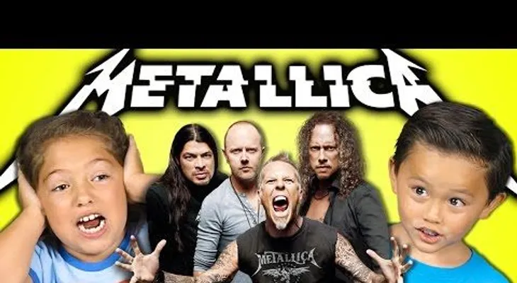 ¿Esto es música?: Reacciones de niños al escuchar por primera vez Metallica