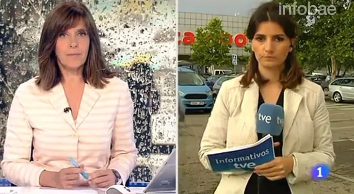 Cometió un error en vivo y huyó de la transmisión