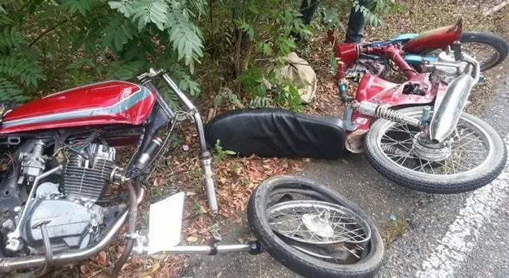 Dos muertos y dos heridos al chocar dos motocicletas en Tamayo