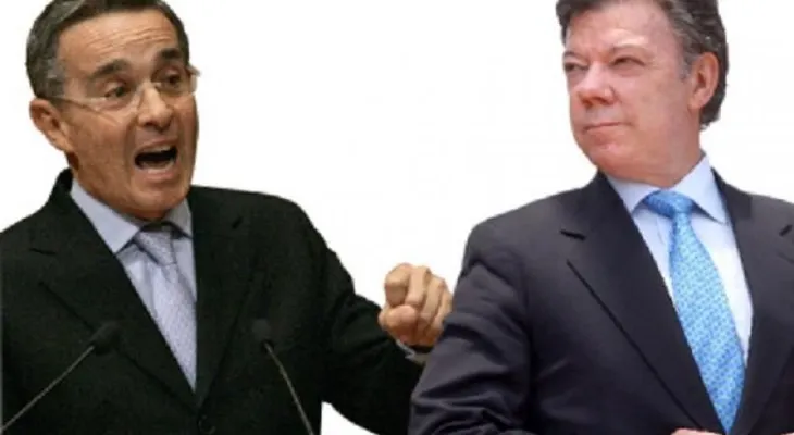 Uribe dice a Santos que es inútil invitarle a diálogo sobre la paz
