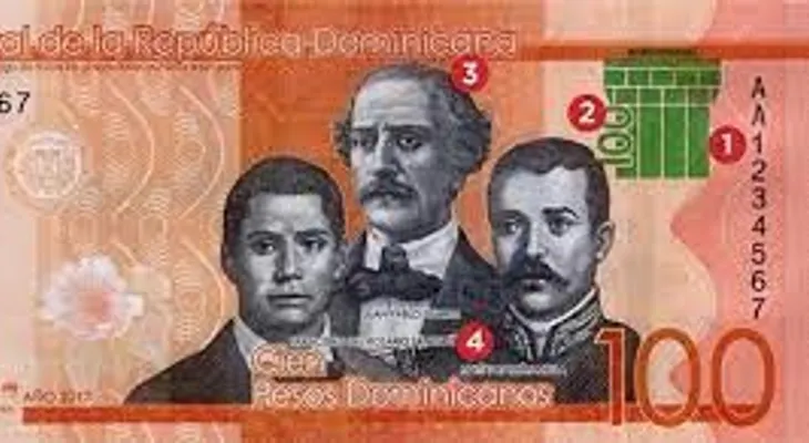 AVISO billete RD $100 pesos dominicanos
