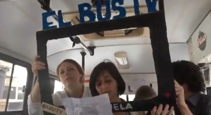 #ElBusTV, la ingeniosa forma para combatir la censura en Venezuela