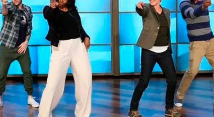 Michelle Obama vuelve a bailar Uptown Funk (Video)