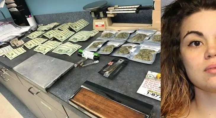 Policía dominicano Ray Díaz, arresta hispana por intentar vender droga 
