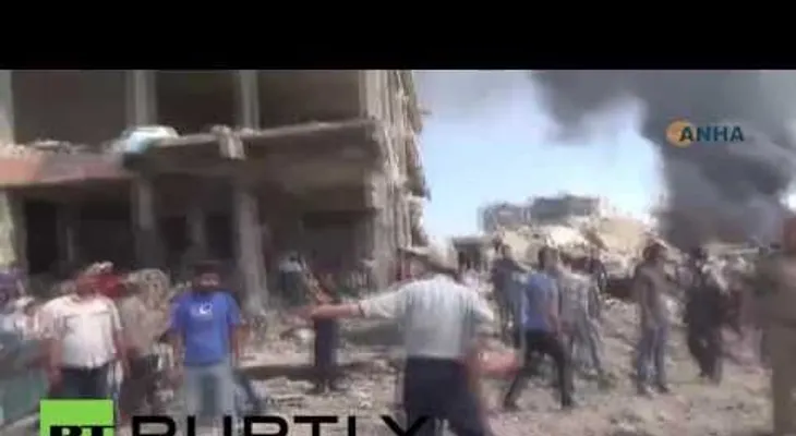 Baño de sangre en Siria: 50 muertos y más de 170 heridos tras el atentado del EI (VIDEO)