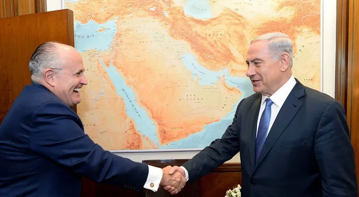 Rudolph Giuliani viajará a Israel para darle un mensaje de Trump a Netanyahu