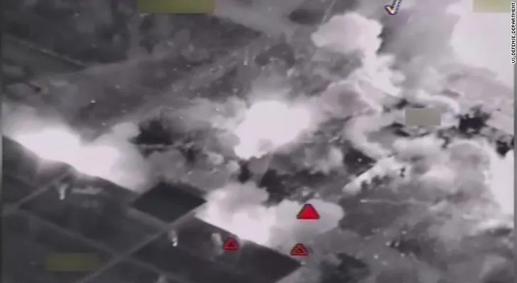 EE.UU. bombardea una planta de armas químicas de ISIS en Iraq