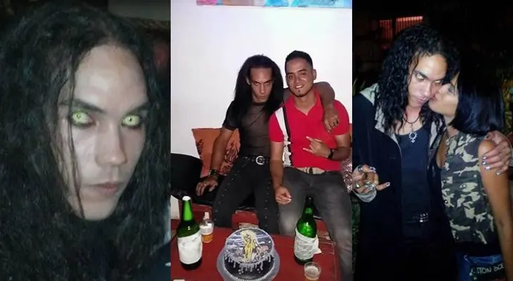 Víctor "El Metálico", desde niño se interesaba en los ritos satánicos; amenazó de muerte a su primera esposa