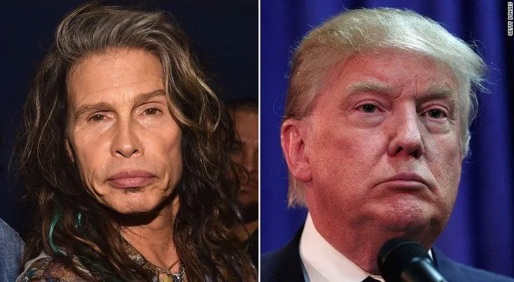 Steven Tyler prohíbe a Trump usar su canción 'Dream On', pero el aspirante no hace caso