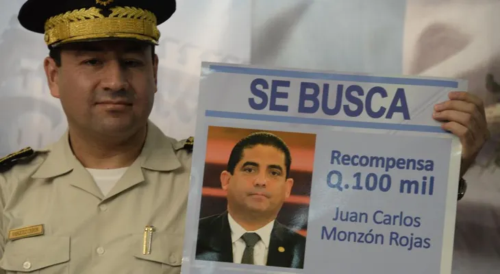 Se entrega Juan Carlos Monzón, exsecretario privado de la exvicepresidenta de Guatemala, Roxana Baldetti