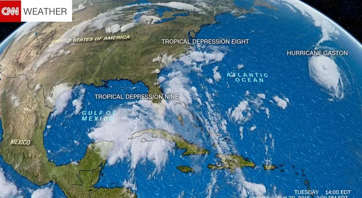 Alerta en Florida por la llegada de la tormenta tropical Hermine que podría volverse huracán