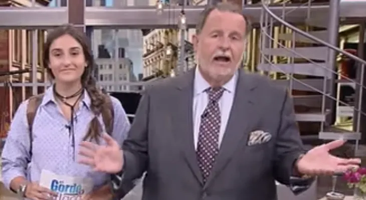 Hija de Raúl de Molina presenta "El Gordo y la Flaca" y termina llorando 