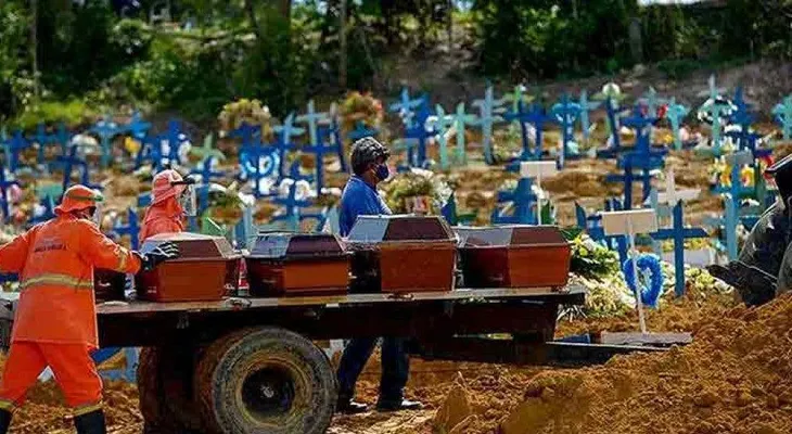 Brasil registra 14.768 contagios y 415 muertes en últimas 24 horas por COVID