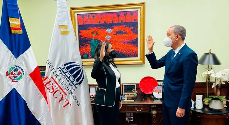 MESCYT juramenta a Paula Disla Acosta como viceministra de relaciones internacionales