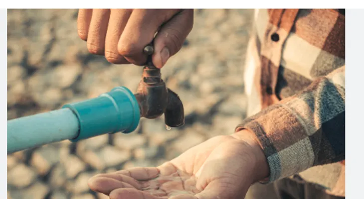 Escasez de agua potable amenaza la salud humana