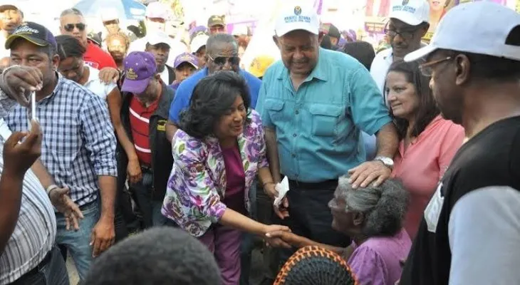 Cristina Lizardo recibe respaldo de dirigentes y militantes del PLD en Boca Chica y Guerra