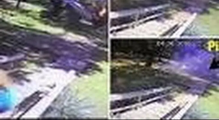 Estrella su avioneta y logra escapar entre ramas y llamas