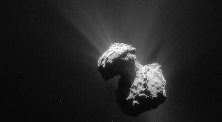Descubren que el cometa Churiúmov-Guerasimenko es el resultado de la unión de dos cometas