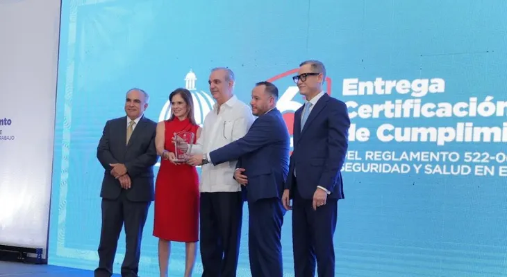 AES Dominicana es reconocida por su seguridad laboral