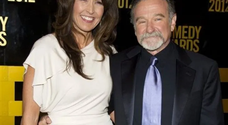 Viuda de Robin Williams: Lo perdono por quitarse la vida