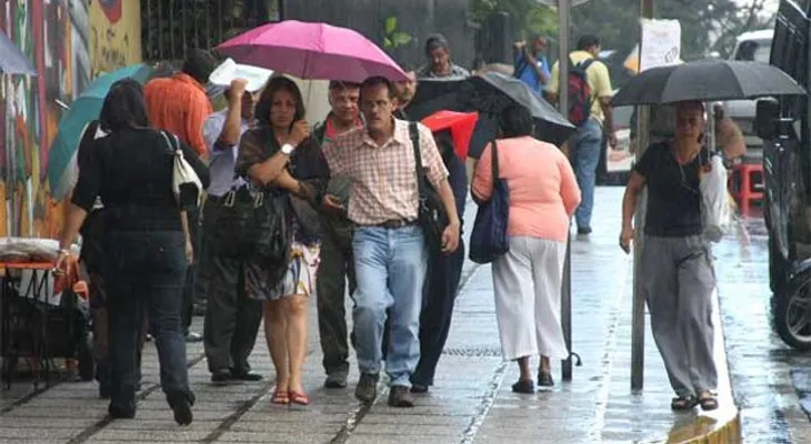 Aguaceros en las próximas 48 horas por vaguada; COE emite alerta para nueve provincias y el DN