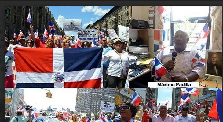Realizan multitudinaria marcha en NY para apoyar repatriación de haitianos ilegales en RD (Video)