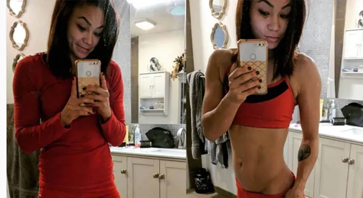 El desnudo artístico de una de las peleadoras más bellas del UFC