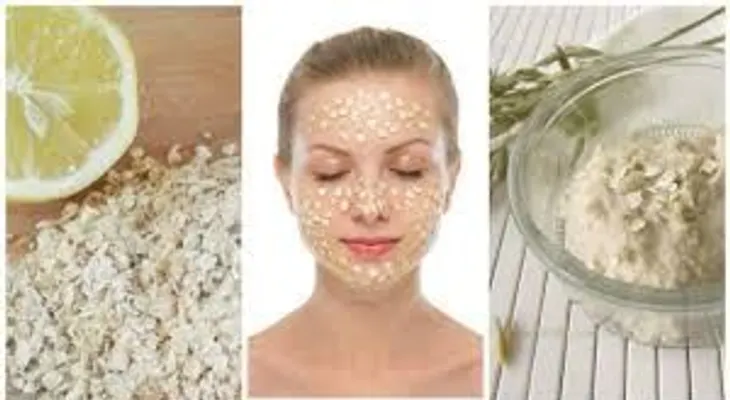Mascarilla de avena y limón para aclarar la piel y mantenerte joven