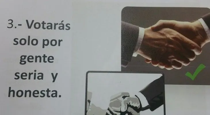 Movimiento presenta "Los 10 Mandamientos de los Votantes"