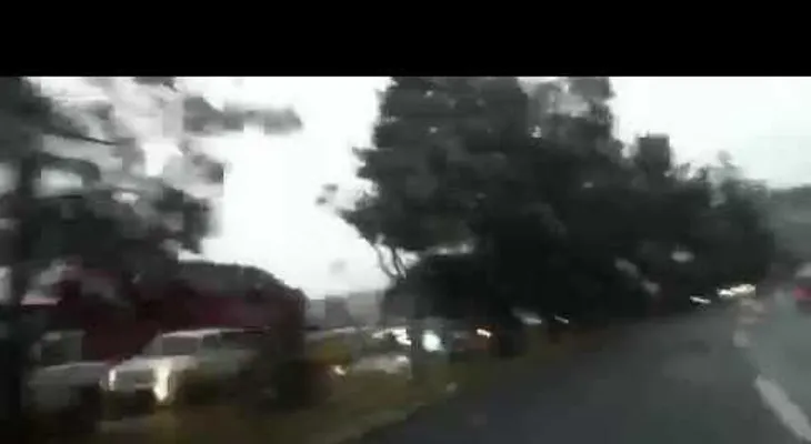 El huracán en Guadalajara, la capital del estado de Jalisco, México (VIDEO)