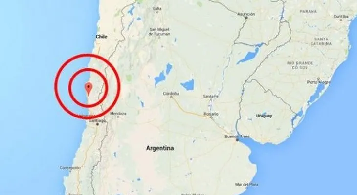 Sismo magnitud 7,9 remece la capital de Chile