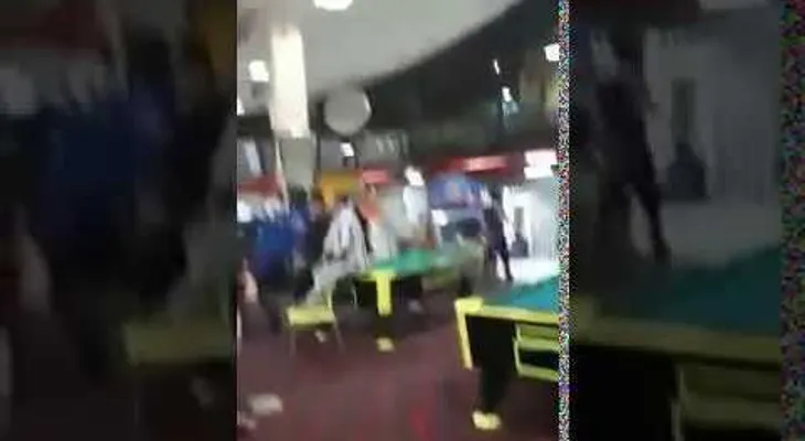  El momento del pánico que se vivió en un centro comercial durante el sismo de México