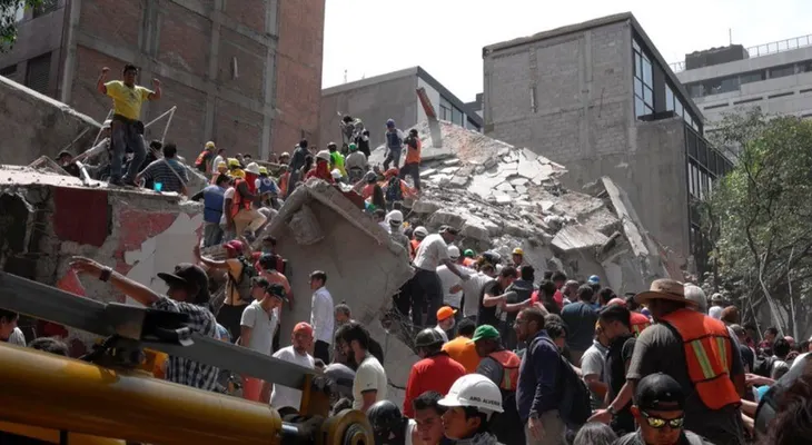 Se eleva a 92 cantidad de fallecidos por el terremoto en México