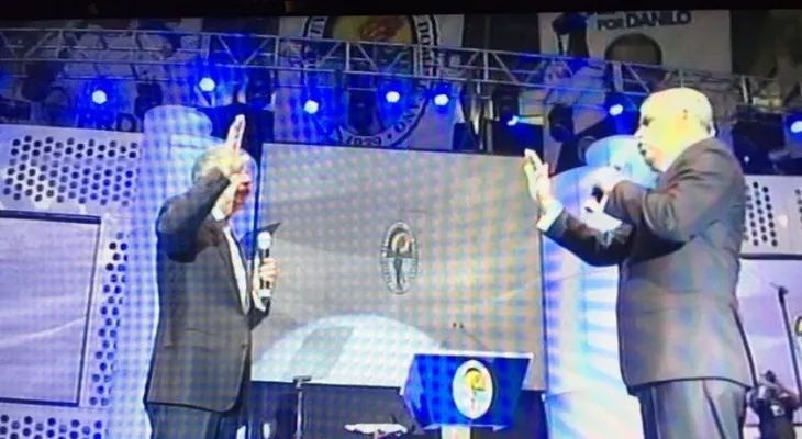 PRD proclama a Danilo como su candidato presidencial