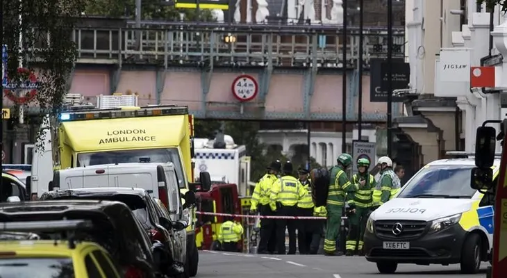 Al menos 22 heridos en un atentado con un "cubo bomba" en el metro de Londres