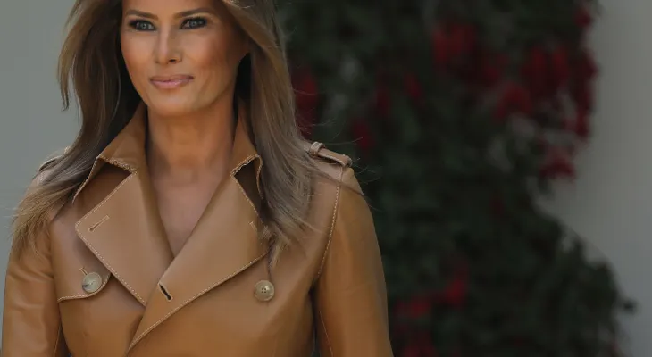 Melania Trump vuelve a la Casa Blanca tras su cirugía renal