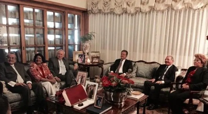 Presidente DM y miembros CP visitan a Leonel 