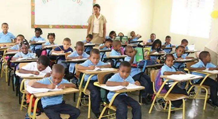 Su escuela en Ciudad Trujillo