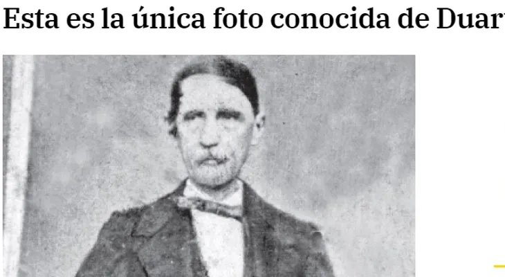 The Only Known Photo of Duarte
