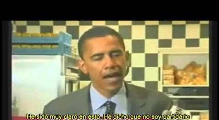 Obama dijo que no apoyaba el matrimonio gay (Video)