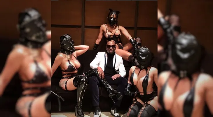 "Amo mi vida": las fotos sadomasoquistas de Floyd Mayweather junto a tres mujeres