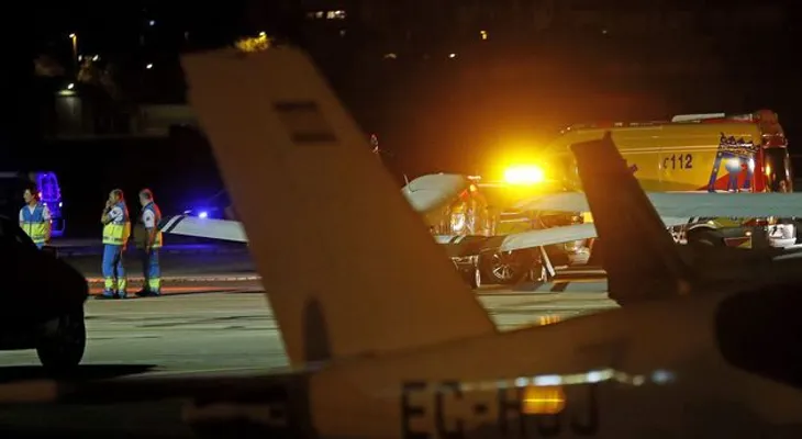 España: Una avioneta se estrella en aeródromo madrileño dejando dos muertos