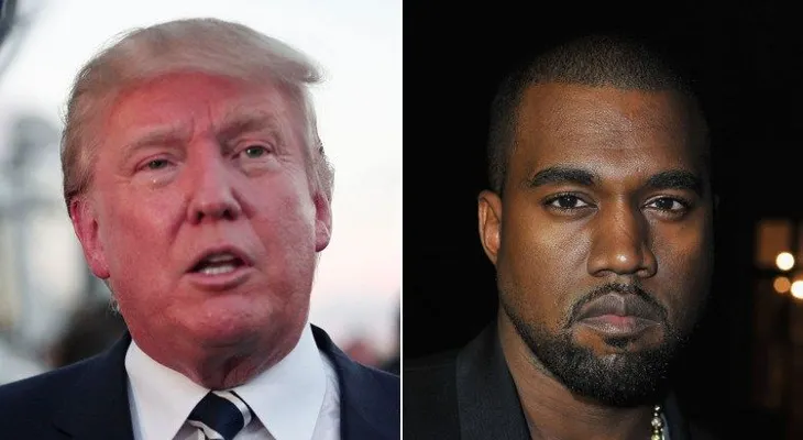 ¿Qué dijo Trump sobre una posible contienda electoral contra Kanye West?