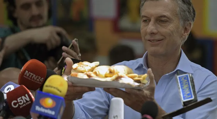 Mauricio Macri aventaja en primeros resultados elecciones presidenciales de Argentina