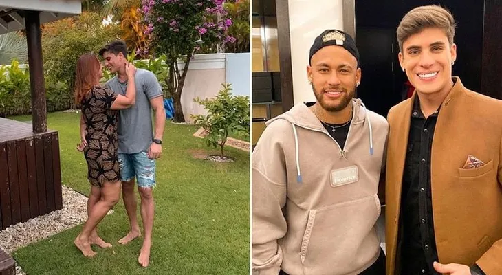 Neymar felicitó a su madre y a su nuevo padrastro, de 22 años: "Sé feliz mamá, te amo"
