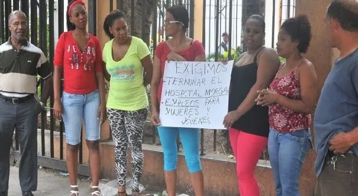 Sectores reclaman empleos y terminación de hospital El Morgan