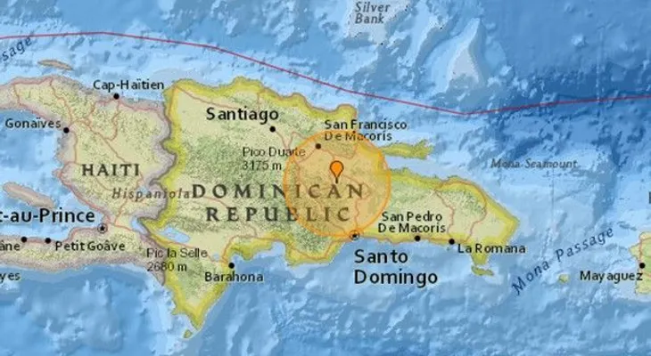 Temblor de 4.8 se siente en el Gran Santo Domingo