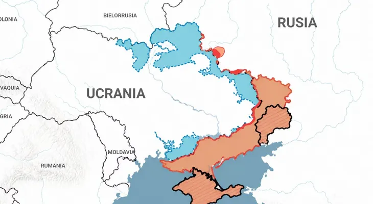Zelensky acepta congelar el frente en su posición actual y ceder cerca del 25% del territorio ucraniano
